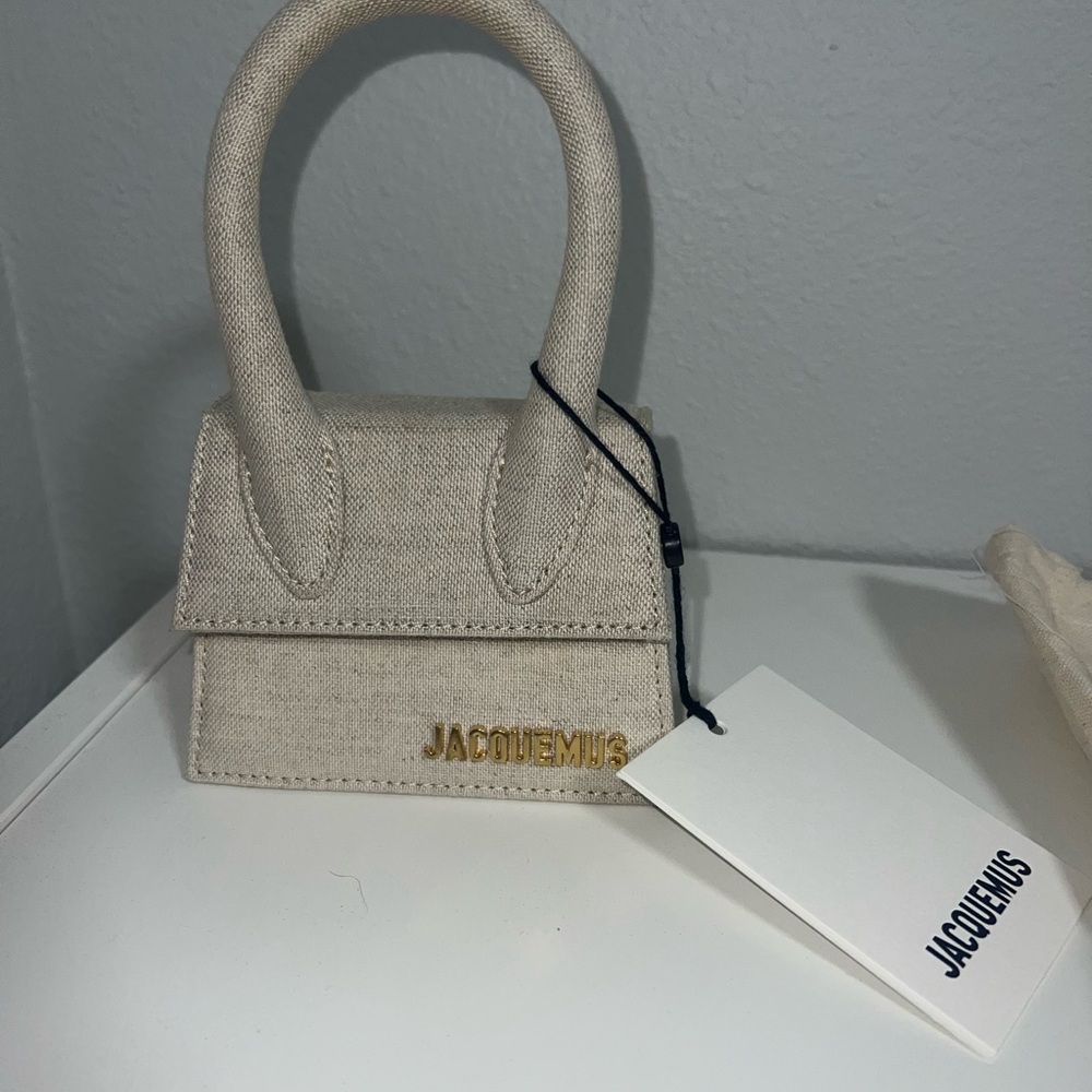 Jacquemus Linen Le Chiquito Bag